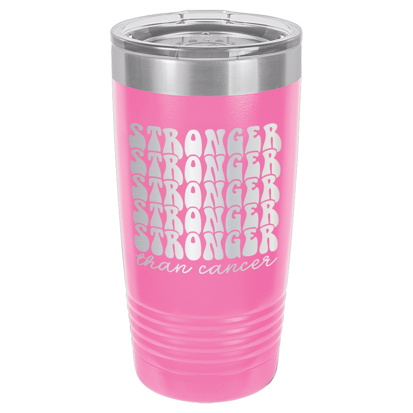 Stronger Than Cancer Tumbler