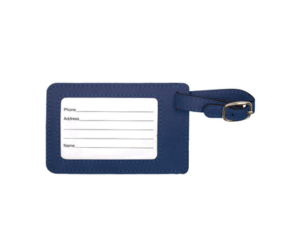 Support Solutions Blue Luggage Tag