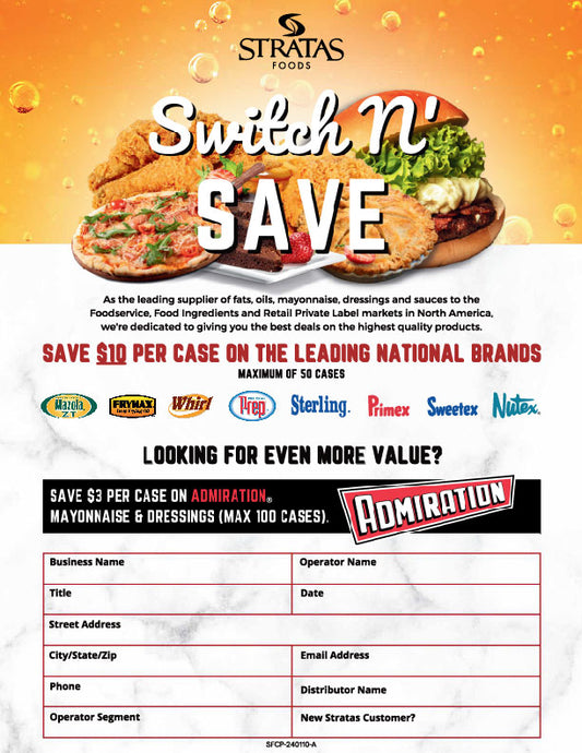 SWITCH n' SAVE COUPON SFCP-240110-A