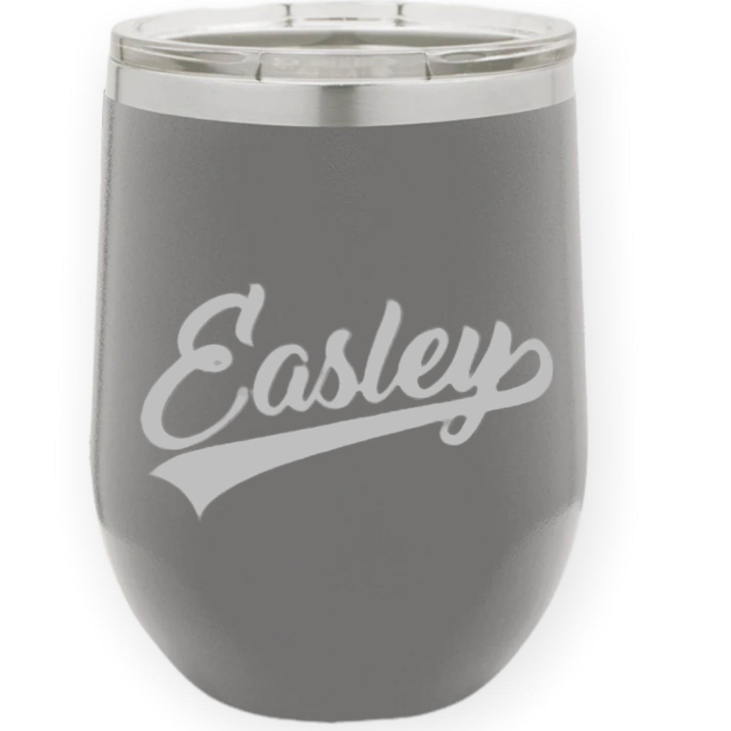 12 oz. Stemless Engraved Tumbler - Easley Solid