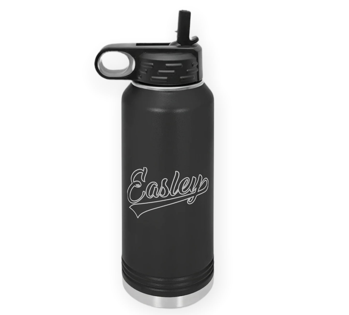 40 oz. Engraved Insulated Water Bottle - Easley Outline