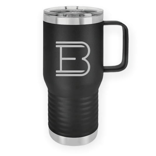 20 oz. Engraved Tumbler with Handle- EB