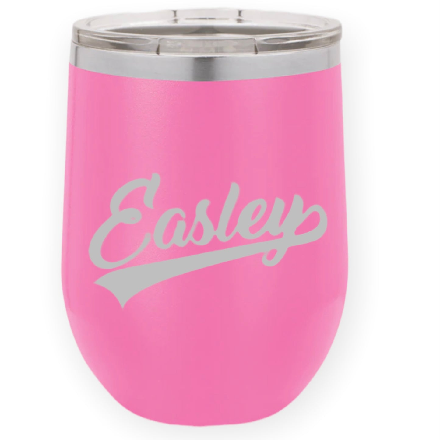 12 oz. Stemless Engraved Tumbler - Easley Solid