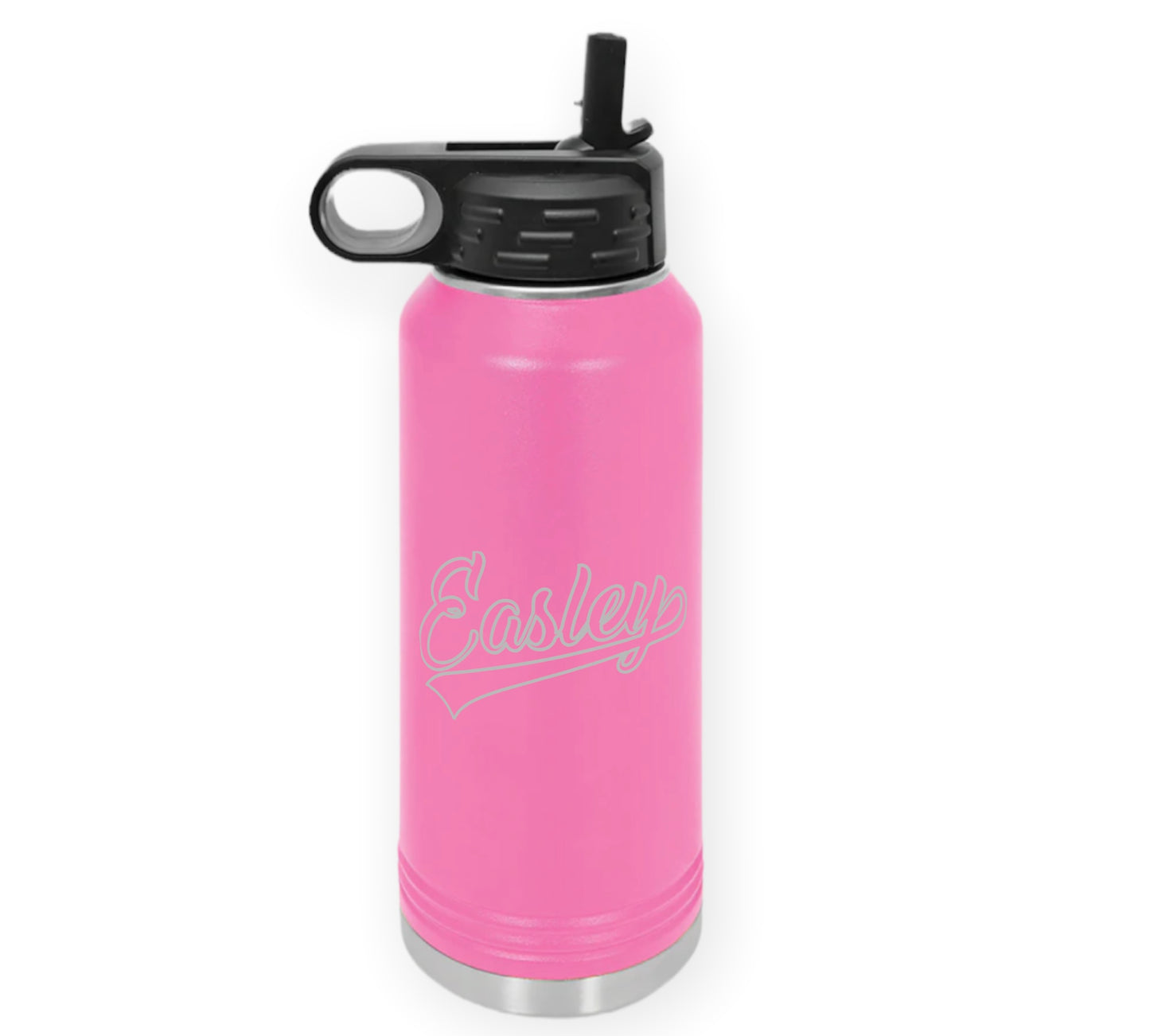 40 oz. Engraved Insulated Water Bottle - Easley Outline