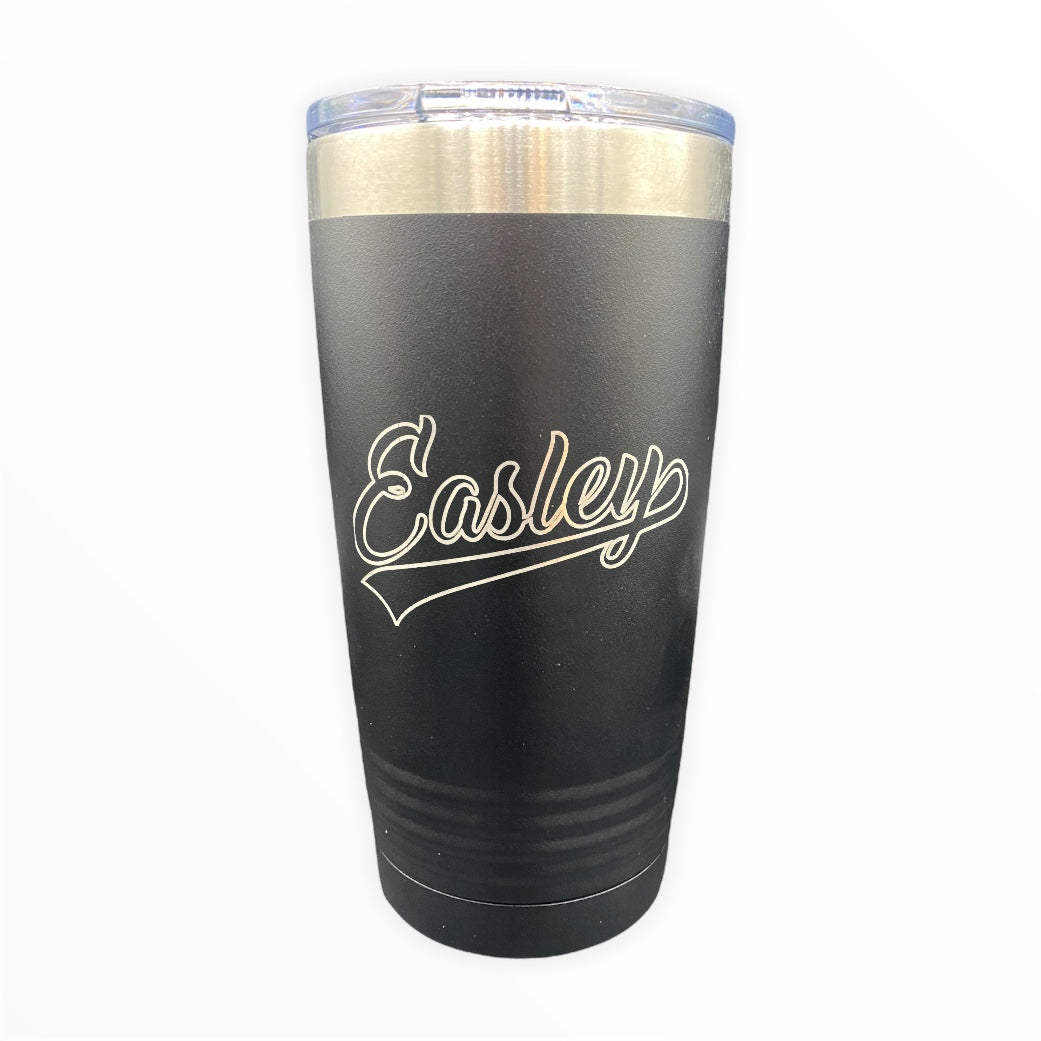 20 oz. Engraved Tumbler - Easley Outline