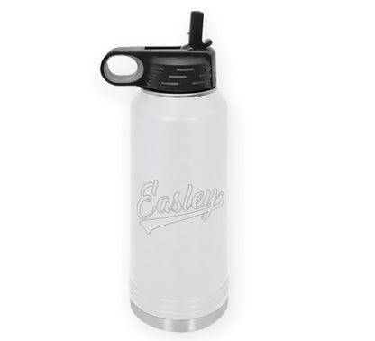 40 oz. Engraved Insulated Water Bottle - Easley Outline