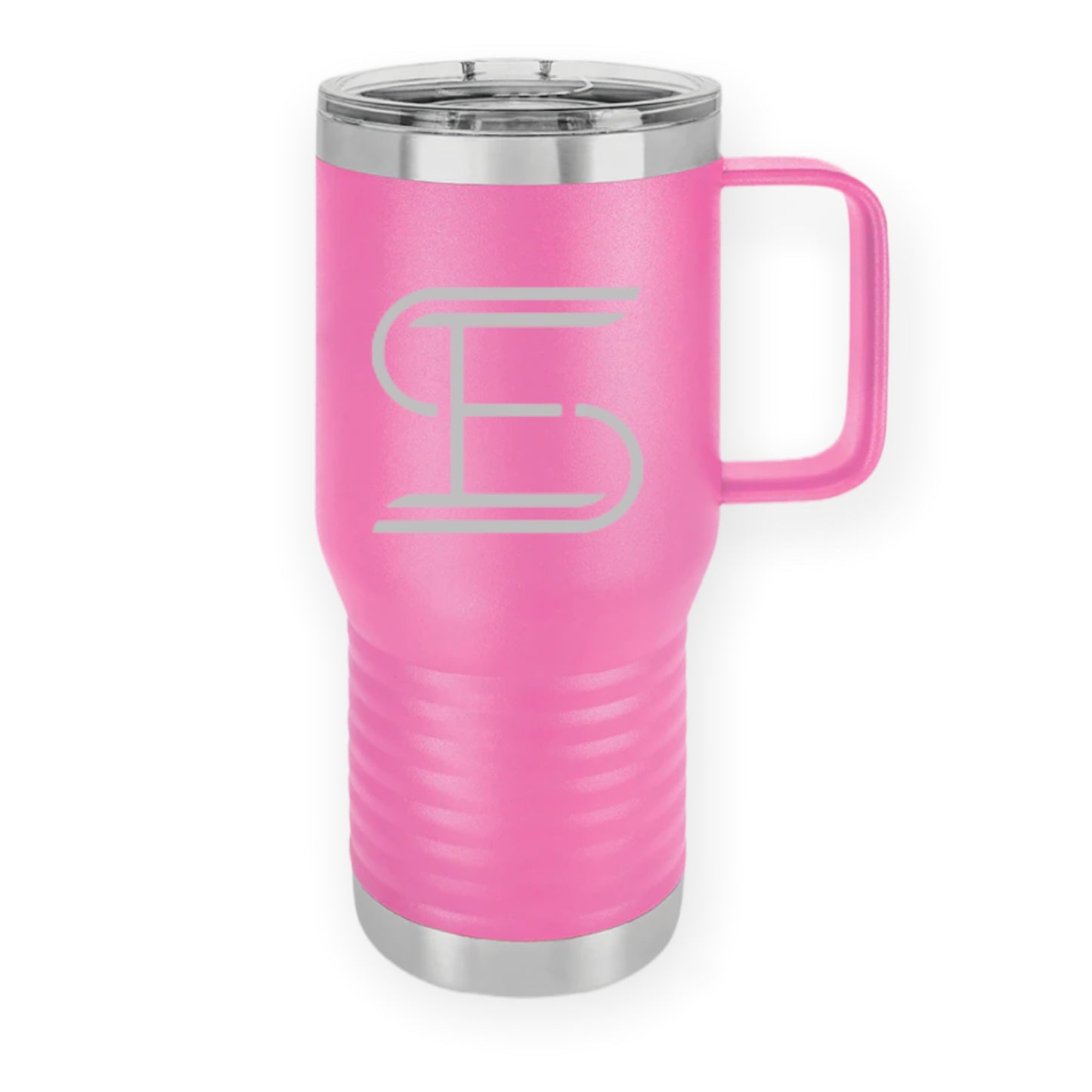 20 oz. Engraved Tumbler with Handle- ES